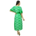 thumbnail image 7 of Bimba Women Long Designer Kimono Maxi Kaftan Caftan Beach Coverup With Belt, 7 of 7