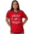 thumbnail image 3 of Sweet Savage Cute Sassy Attitude Women's Plus Size Graphic Tee Brisco Brands 5X, 3 of 5