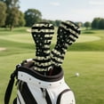 thumbnail image 3 of Yuyamidu American Flag Golf Club Head Covers Green Camo Driver Headcover, Fairway Wood Head Cover, Golf Hybrid Head Cover for Men Women, 3 of 7