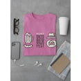 thumbnail image 3 of Oktoberfest Cute Icons T-Shirt Men -Image by Shutterstock, Male x-Large, 3 of 4