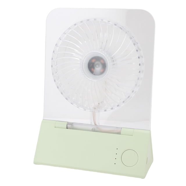 Desktop Fan, Magnetic and Wall Mount Design Desk Fan Colorful Gradient Night Light Desk Personal Fan Powerful and Quiet Lightweight Fan for Work Study