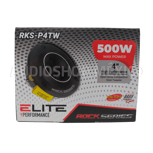 Tweeters Open Show Rock Series RKS-P4TW 500 Watts 4 Pulgadas 4 Ohms Rock Series RKSP4TW