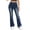 Blue, variant on Zulora Women's High Waisted Bootcut Jeans Denim Pants with Zipper Button Pockets Stretchy Slim Fit Casual Outdoor Trousers for Women