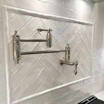 The Tile Life Chelsea Blanco Polished Ceramic Wall Tile, 2 x 4 in, 1-Piece Sample