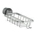 thumbnail image 1 of Soporte de esponja con gancho para jabón, paño de cocina, desmontable, a prueba de herrumbre, multiusos, organizador de fregador de cepillos para plata 26cmx14cm, 1 of 9