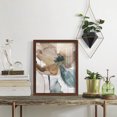 thumbnail image 5 of Watercolor Poppy I -Framed Print w/glass-Chestnut, 5 of 7