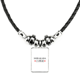 thumbnail image 1 of shirakaba japaness nombre de ciudad sol rojo bandera collar a mano colgante de cuerda de cuero Unbranded M, 1 of 3