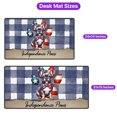 thumbnail image 5 of Patriotic French Bulldog 4th of July Independence Paws Desk Mat Full Keyboard Mouse Pad Dog Lover Gifts Large Mousepad - 02010, 5 of 5