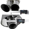 thumbnail image 3 of Spec-D Tuning Universal 3" Jdm Hi-Power Dual Tip Dtm Exhaust Muffler Fits select: 2000-2010 CHEVROLET IMPALA, 1997-2010 CHEVROLET MALIBU, 3 of 7