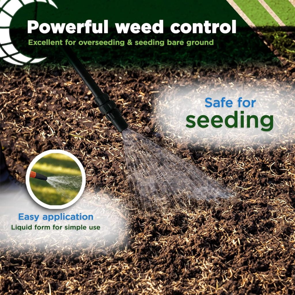 ZZJP Tenacity Herbicide - Pre-Emergent and Post-Emergent Weed Control, 8-oz. Liquid Weed Killer for Lawns and Turf Grasses, Active Ingredient Mesotrione Herbicide