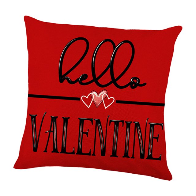 Almohada para el día de San Valentín, diseño de corazón de amor, regalos para el día de San Valentín, cojín decorativo para estudio, sala de estar, , estilo c mayimx San Valentín Cojín