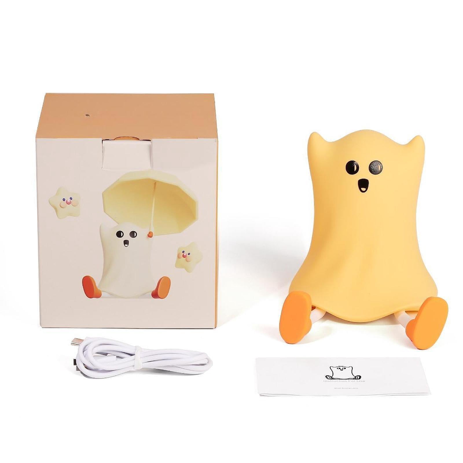 amagogo Halloween Night Lights Baby Nursery Lamp Funny Silicone Lighting Cute with