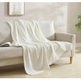 thumbnail image 1 of Home Trends Jeté blanc murmurant tissé doux, 1 of 4