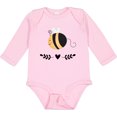 thumbnail image 3 of Inktastic Honey Bee Gifts Beekeeper Girls Long Sleeve Baby Bodysuit, 3 of 5
