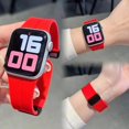 thumbnail image 1 of Correa De Silicona Para Apple watch band 45mm 44mm 40mm 41mm 42mm 38mm 44 45 mm Pulsera Magnética iWatch Series 7 se 6 5 3 8 ultra 49mm, 1 of 4