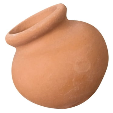 Masteelf  Cactus Pot Pots for Indoor Plants Flower Terracotta Clay Chocolate