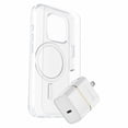 thumbnail image 1 of OtterBox Protection+Power Kit (Symétrique Clear MagSafe avec Verre + Chargeur Mural 30W Blanc) pour iPhone 16 Pro Cases, 1 of 5