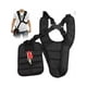 thumbnail image 1 of Arnés con correa de hombro acolchada doble, Botones de seguridad, Tirantes para desbrozadora, cortacésped y recortadora de hilo, Hombro acolchado, Botones de seguridad, Negro, 1 of 5