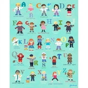 Oopsy Daisy's A to Z Professionals Canvas Wall Art, Size 14x18