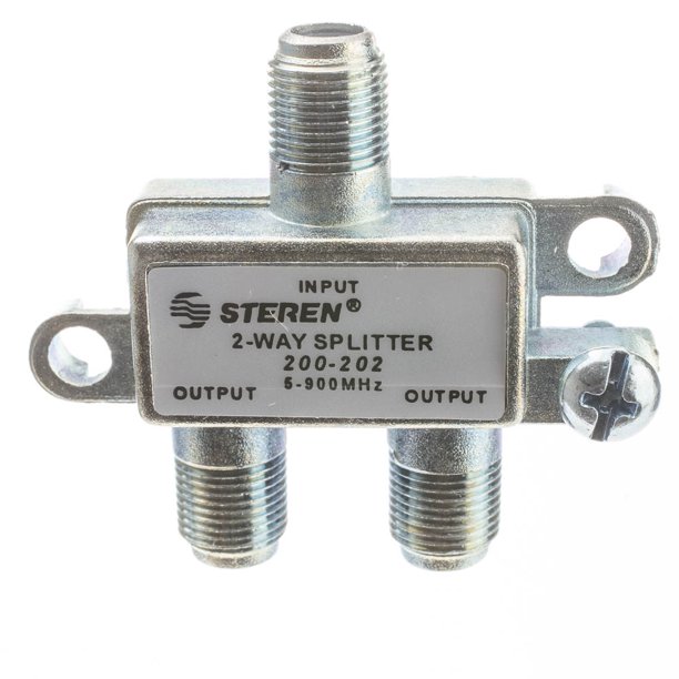 2way Coax Splitter, 5900 MHz, UHFVHFFM, OTA/Broadcast tv Walmart