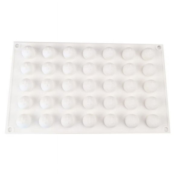 35 Cavity 3D Round Sphere Ball Silicone Mold Cake Decorating Mousse Dessert Past