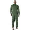 thumbnail image 3 of Fruit of the Loom Men's Solid & Printed Pajama Union Suit, Sizes S-5XL, 3 of 9