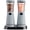 Dark Wood Grain, variant on Electric Salt and Pepper Grinder Set USB Rechargeable, Stainless Steel, 5-level Adjustable 4.5oz Upgrade Capacity