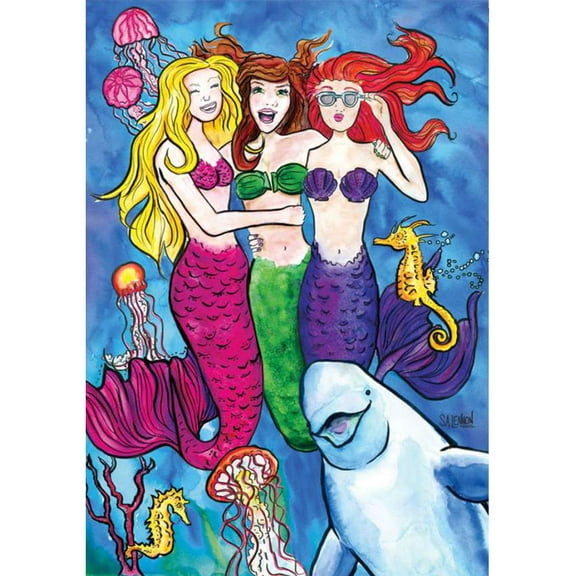 Premier Illuminated House Flag - Mermaidsquad