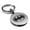 Silver, variant on Stainless Steel Batman Round Medallion Keychain Circle Ring