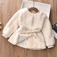 thumbnail image 2 of Girls Winter Coat Fleece Lined Thick Down Coats Puffy Polyester Fiber Girdling, 2 of 6