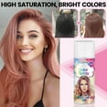 thumbnail image 4 of Temporary Hair Color Spray Hair Dye Spray Hair Color Wax Hair Styling Spray One Day Instant Fast-Drying Washable Party Diy Cosplay Hair Accessories-Non-Damaging Formula 100Ml Light Purple, 4 of 5