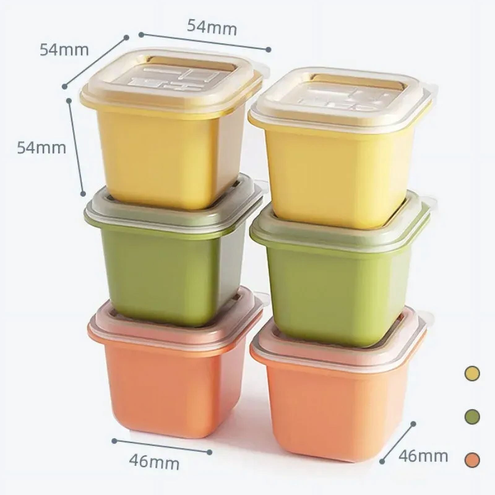 6/1PCS Mini Ice Cube Maker Square Ice Hockey Mold Jelly Pudding Yogurt Ice Cube Mould Reusable Freezing Gadget For Whiskey Drink