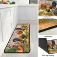 thumbnail image 4 of Lushsy Gym Rooster Print Kitchen Mat,17 x 47 in, NonSlip 2 Count, 4 of 6