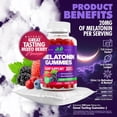 thumbnail image 3 of Melatonin 20mg Gummies for Adults - Maximum Strength Sleep Aid Gummies (120 Count), 3 of 5