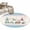 Blue Beige, variant on Area Rugs 2.7'x5', Happy Easter Carpet for Living Room Bedroom Dining Room, Cute Gnomes Eggs Blue Bunny Flowers Border Throw Kitchen Rugs Non Slip Washable Rectangle Indoor Outdoor Rugs