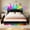 Black, variant on Bioever Queen Size Bed Frame with Bluetooth Speakers and LED Lighting, Charging Port, 4 Storage Drawers, Black,Velvet