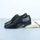 thumbnail image 4 of Zapatos de baile modernos de cuero genuino para hombre, zapatos de salón de Tango latino para hombre, zapatos de baile de suela suave de cuero, zapatillas transpirables, 4 of 5