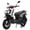 White, variant on X‑Pro Lanai 150cc Gas Moped with 12" Alloy Wheels, Electric & Kick Start, Front Disc Brake, Automatic Transmission – Underseat Storage, Dual Headlights