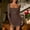 c01Brown, variant on Hduncf Women's Solid Color Mesh Sequins Long Sleeve Dress Casual Bodycon Party Formal Prom Evening Gowns Sparkly Dresses Black M