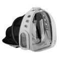 thumbnail image 2 of Esquirla Porte-Chat Respirant Extensible Transparent Pliable Capsule Spatiale Sac à Dos Sac à Dos Gris, 2 of 6