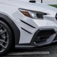 thumbnail image 3 of Car Front Bumper Outer Side Splitter Spoiler Canard Trim Bright Black, 3 of 5