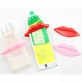 thumbnail image 7 of Toothpaste Squeezer, Lip Shaped Plastic Toothpaste Dispenser Roller, Non Slip Toothpaste Saver, Tube Roller Key for Cream & Cosmetics, Travel Bathroom Organizer, 7 of 7