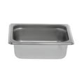 thumbnail image 5 of HUBERT® Steam Table Pan Hotel Pan 1/6 Size Stainless Steel - 2 1/2"D, 5 of 5