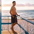 thumbnail image 3 of Men's Camel Sunglasses Punk Swim Trunks Quick Dry Board Shorts Funny Beach Shorts Swimwear Bathing Suits XXX-Large, 3 of 6