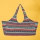 thumbnail image 5 of Portátil multicolor grande con bolsillos laterales, cremalleras, lona, ​​esterilla de yoga, bolsa para hombres, gimnasio deportivo, viajes al aire lib estilo Macarena bolsas de esterilla de yoga, 5 of 7