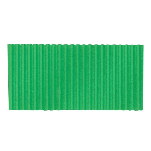 Rollo de papel corrugado Corobuff, 48 cm x 7,6 m, color verde manzana