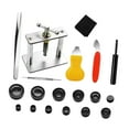 thumbnail image 4 of Juego de herramientas para prensar relojes, duradero, práctico y profesional. Kit de herramientas para reparación de relojes. 19 piezas, 4 of 8