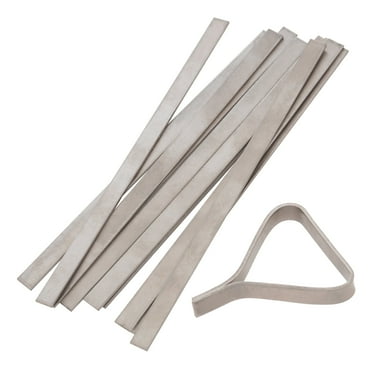 The Beadsmith Titanium Soldering Strips – Bendable Titanium Clamps for Jewelry & Metalwork, 10pc