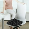 thumbnail image 4 of Travel Cushion for Long-Distance Travel Comfort with Portable Inflatable 3D Air Cell Support for Plane Car Wheelchair and Use, 4 of 7