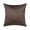 A003- Brown, variant on Velvet Throw Pillow Cover Solid Brown Decorative Pillowcase Soft Velvet Cushion Cover for Home Sofa Bedroom Living Room Car 18 X 18 Inches One Pack